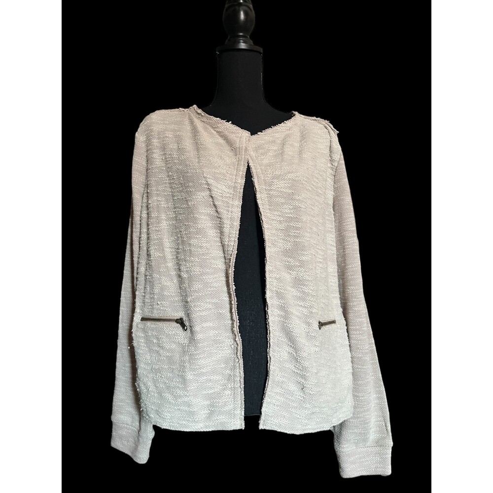 Caslon Neutral Blazer, Size 1/L